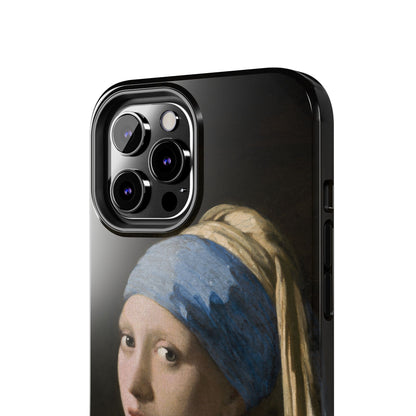 Girl with a Pearl Earring by Johannes Vermeer - Tough Phone Case