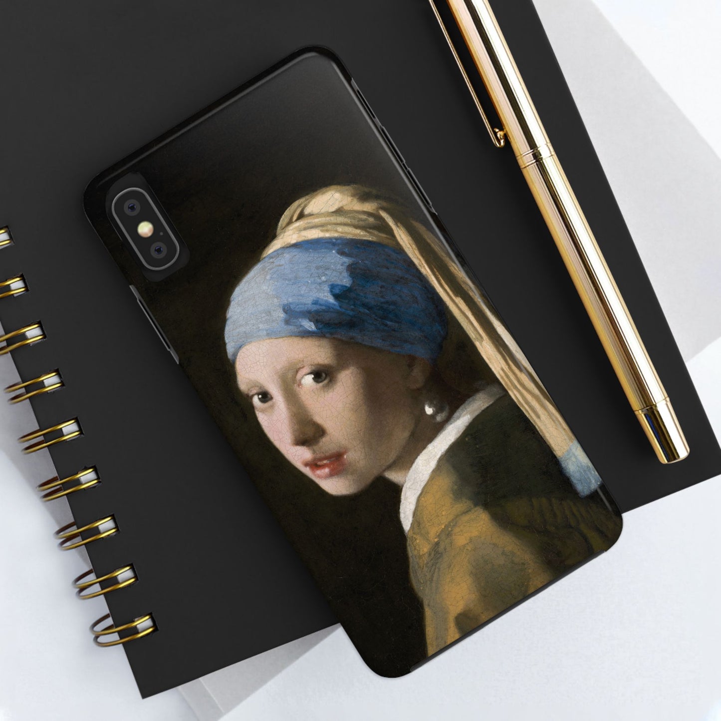 Girl with a Pearl Earring by Johannes Vermeer - Tough Phone Case