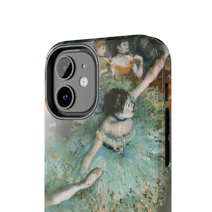 The Green Dancers by Edgar Degas - Tough Phone Case