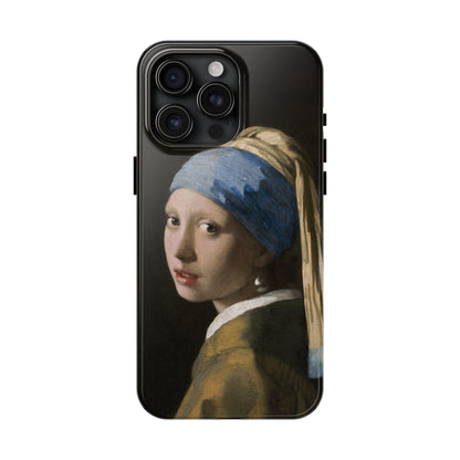 Girl with a Pearl Earring by Johannes Vermeer - Tough Phone Case