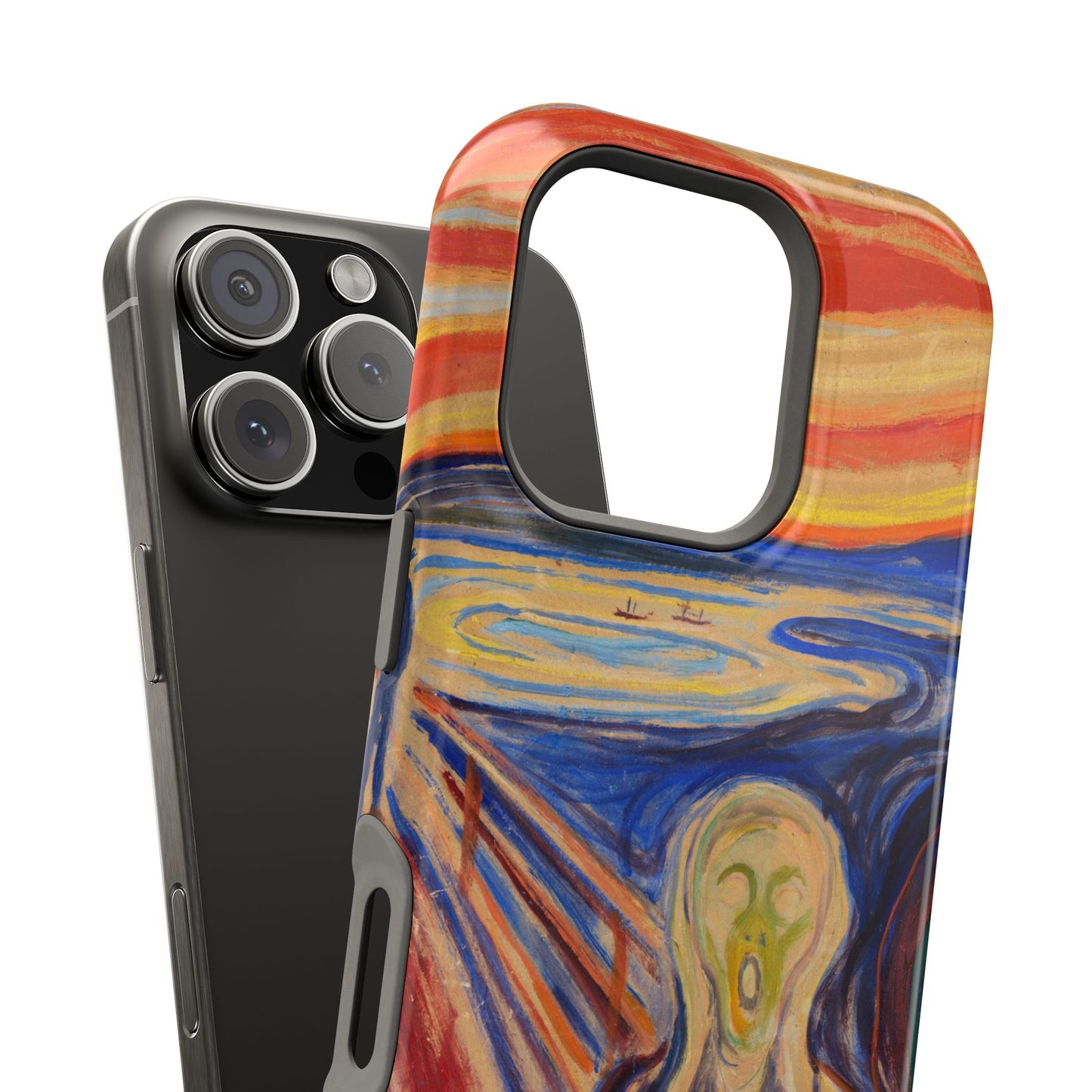 The Scream by Edvard Munch - Magnetic Tough Phone Case