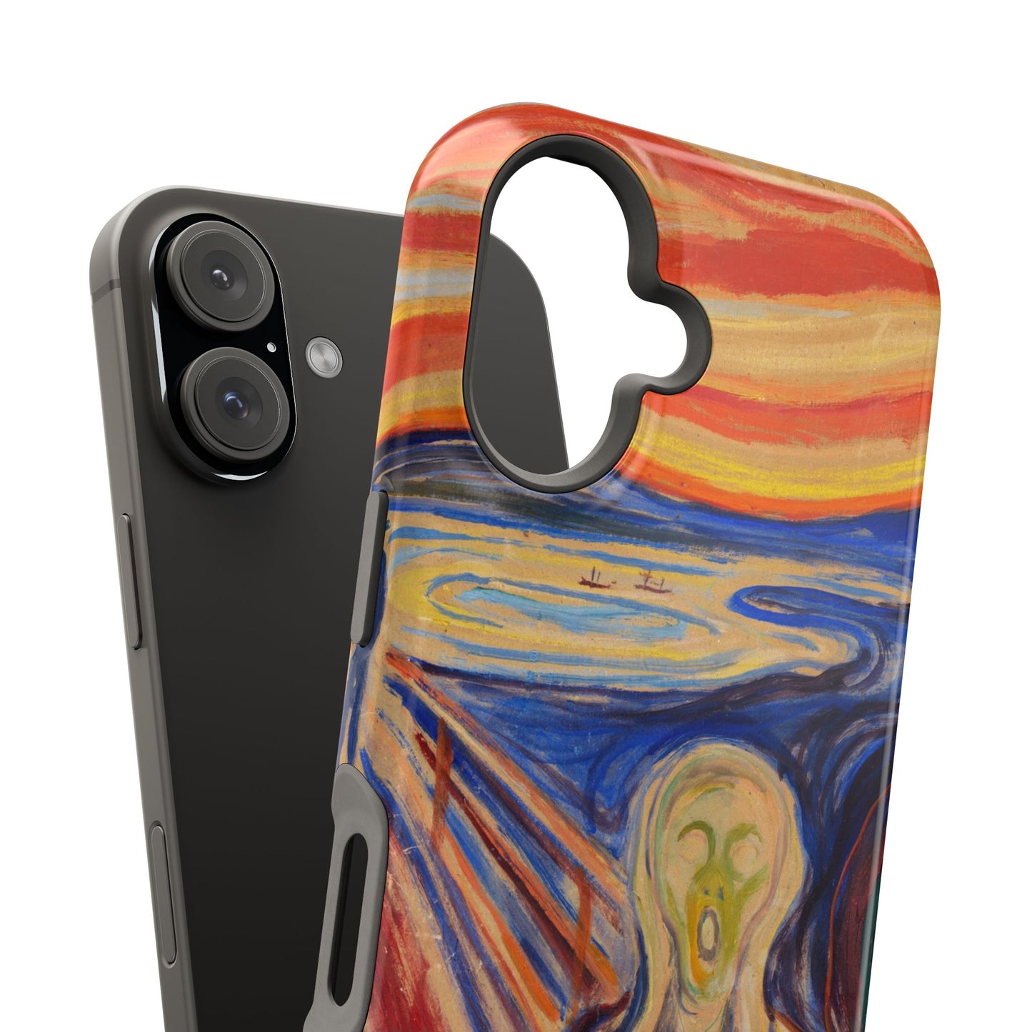 The Scream by Edvard Munch - Magnetic Tough Phone Case