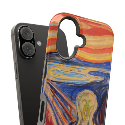 The Scream by Edvard Munch - Magnetic Tough Phone Case