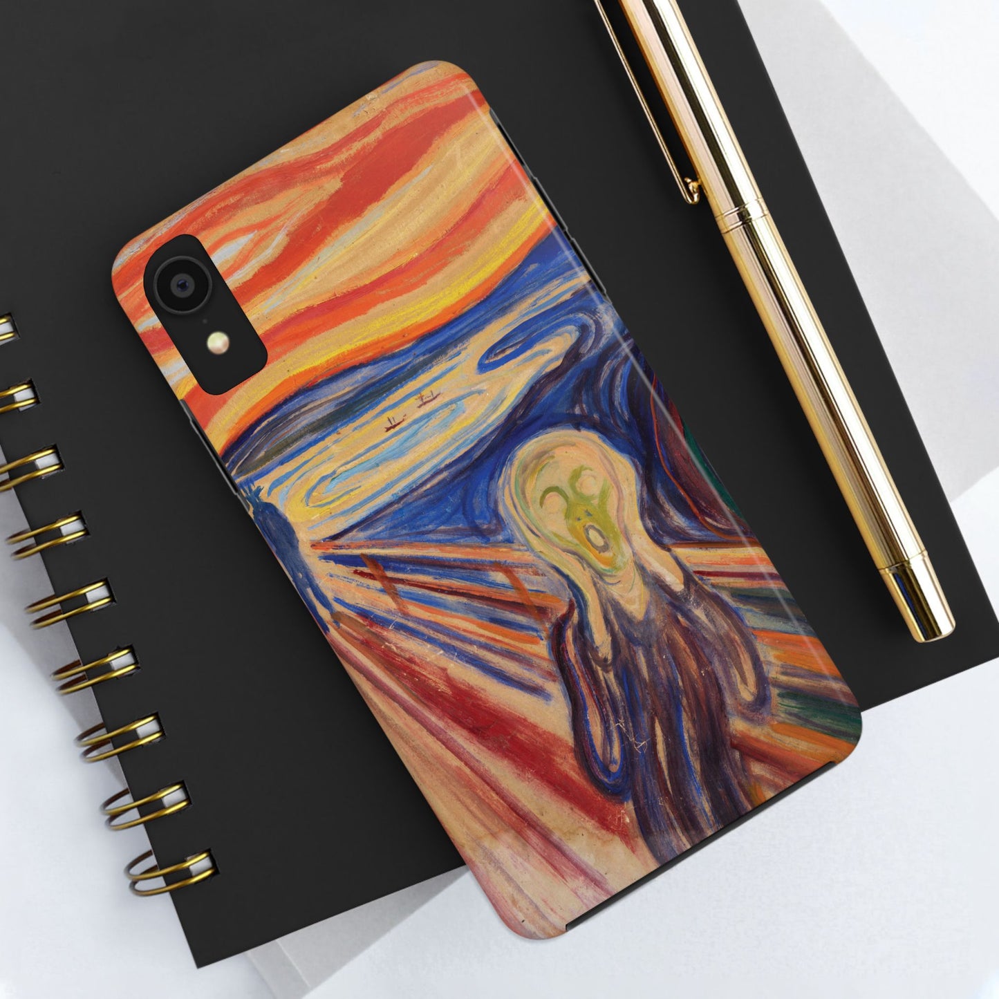 The Scream by Edvard Munch - Tough Phone Case