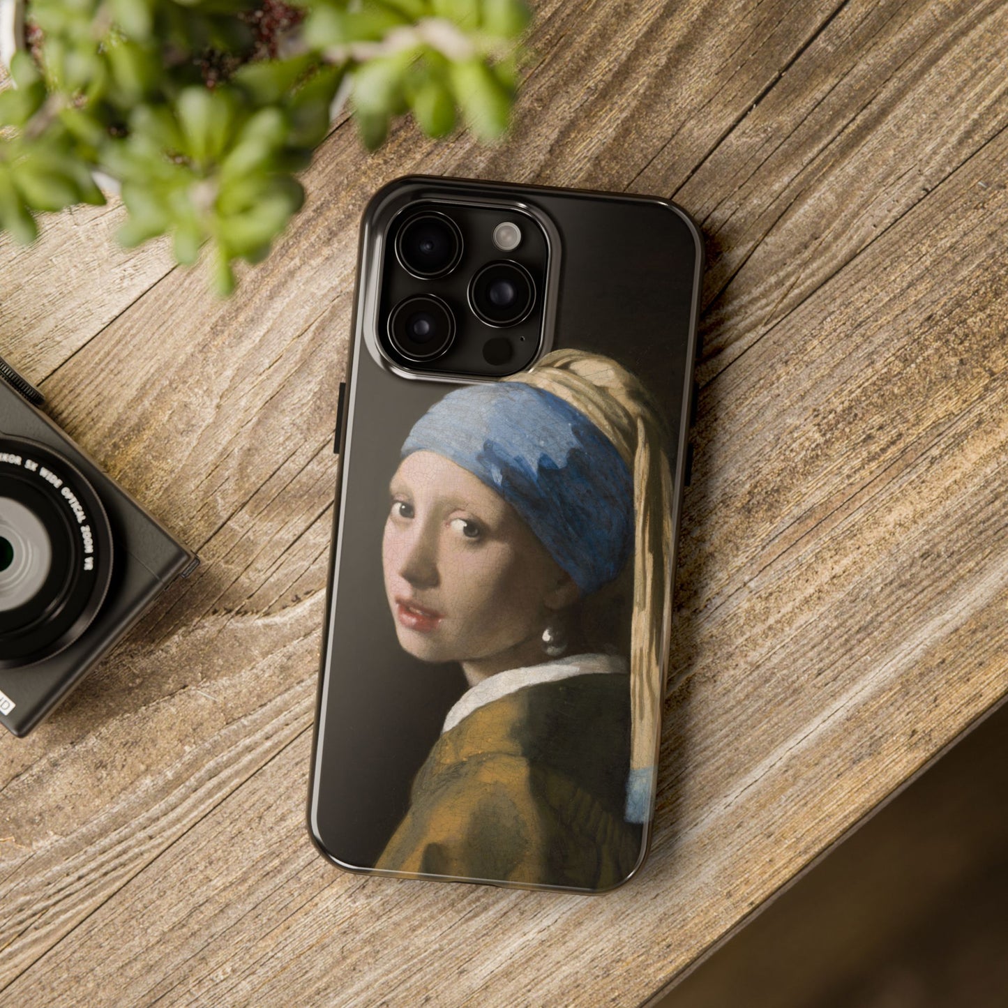 Girl with a Pearl Earring by Johannes Vermeer - Tough Phone Case