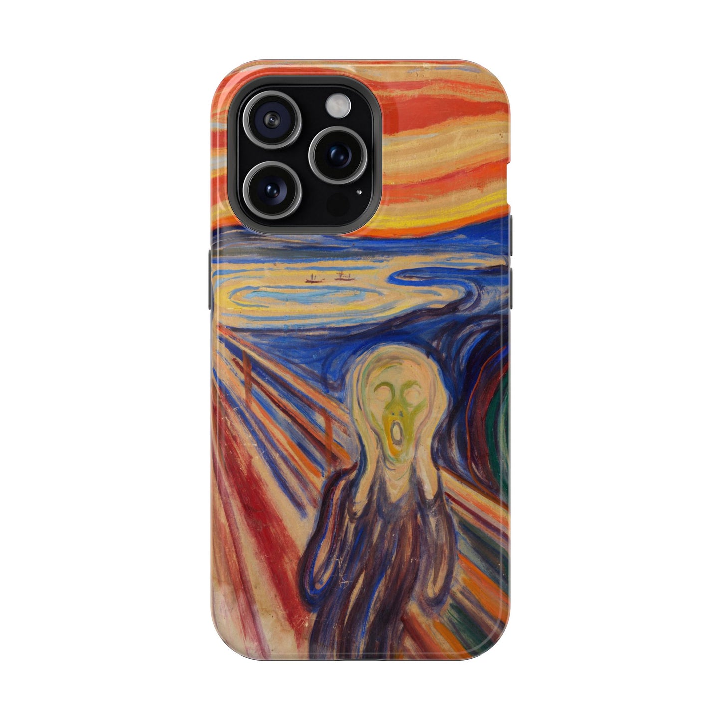 The Scream by Edvard Munch - Magnetic Tough Phone Case