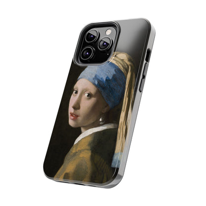 Girl with a Pearl Earring by Johannes Vermeer - Tough Phone Case