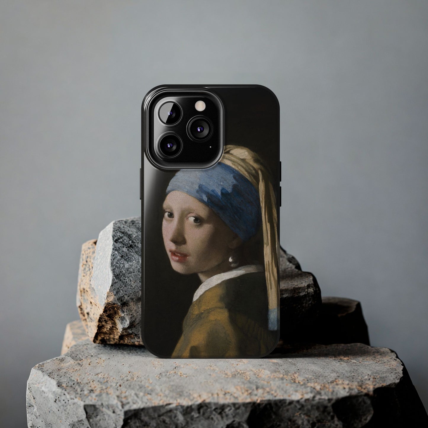 Girl with a Pearl Earring by Johannes Vermeer - Tough Phone Case