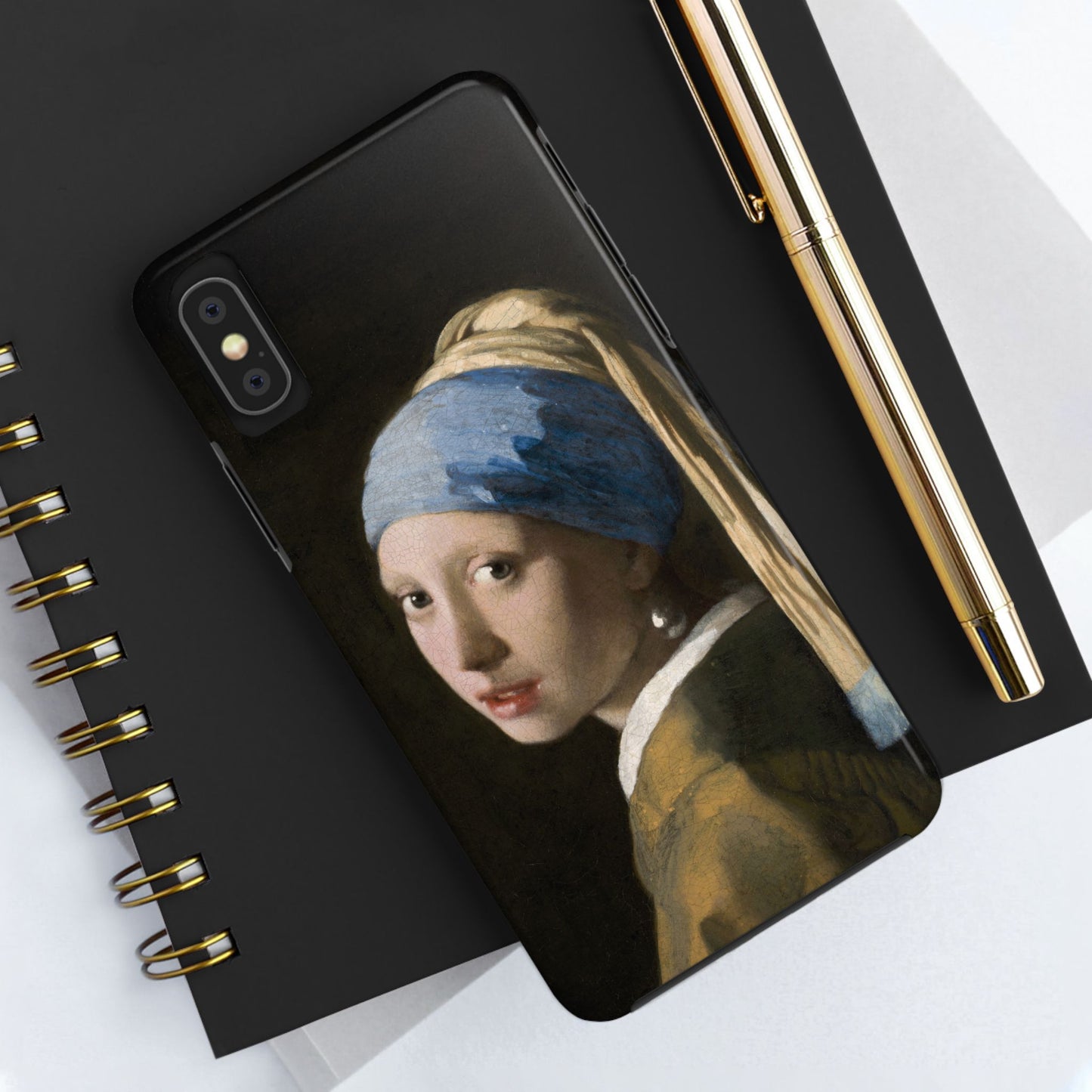 Girl with a Pearl Earring by Johannes Vermeer - Tough Phone Case