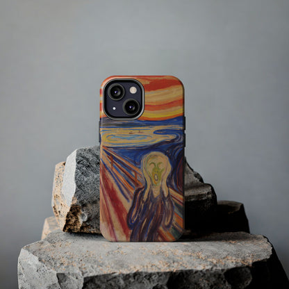 The Scream by Edvard Munch - Tough Phone Case