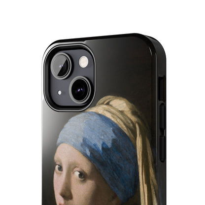 Girl with a Pearl Earring by Johannes Vermeer - Tough Phone Case