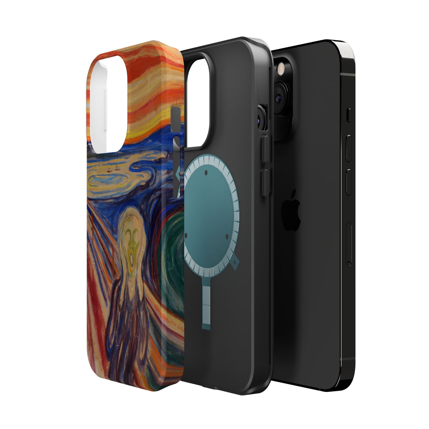 The Scream by Edvard Munch - Magnetic Tough Phone Case