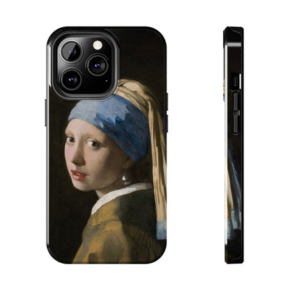 Girl with a Pearl Earring by Johannes Vermeer - Tough Phone Case