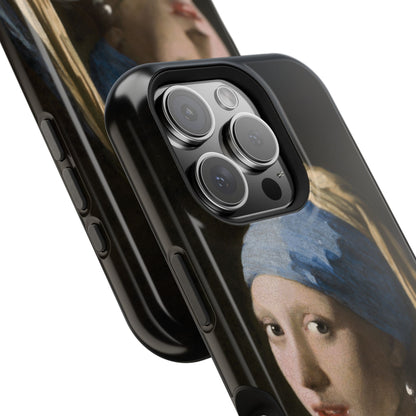 Girl with a Pearl Earring by Johannes Vermeer - Magnetic Tough Case