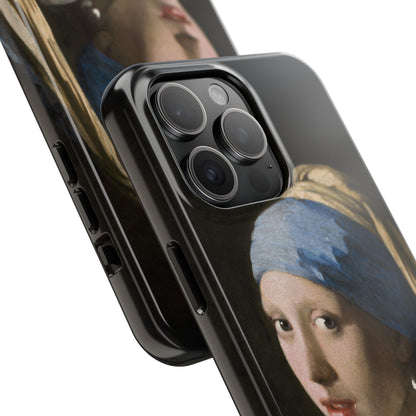 Girl with a Pearl Earring by Johannes Vermeer - Tough Phone Case