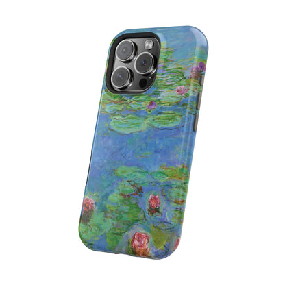 Water Lilies by Claude Monet - Magnetic Tough Phone Case