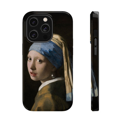 Girl with a Pearl Earring by Johannes Vermeer - Magnetic Tough Case