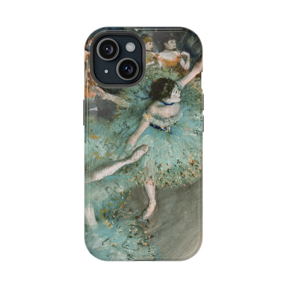 The Green Dancers by Edgar Degas - Magnetic Tough Phone