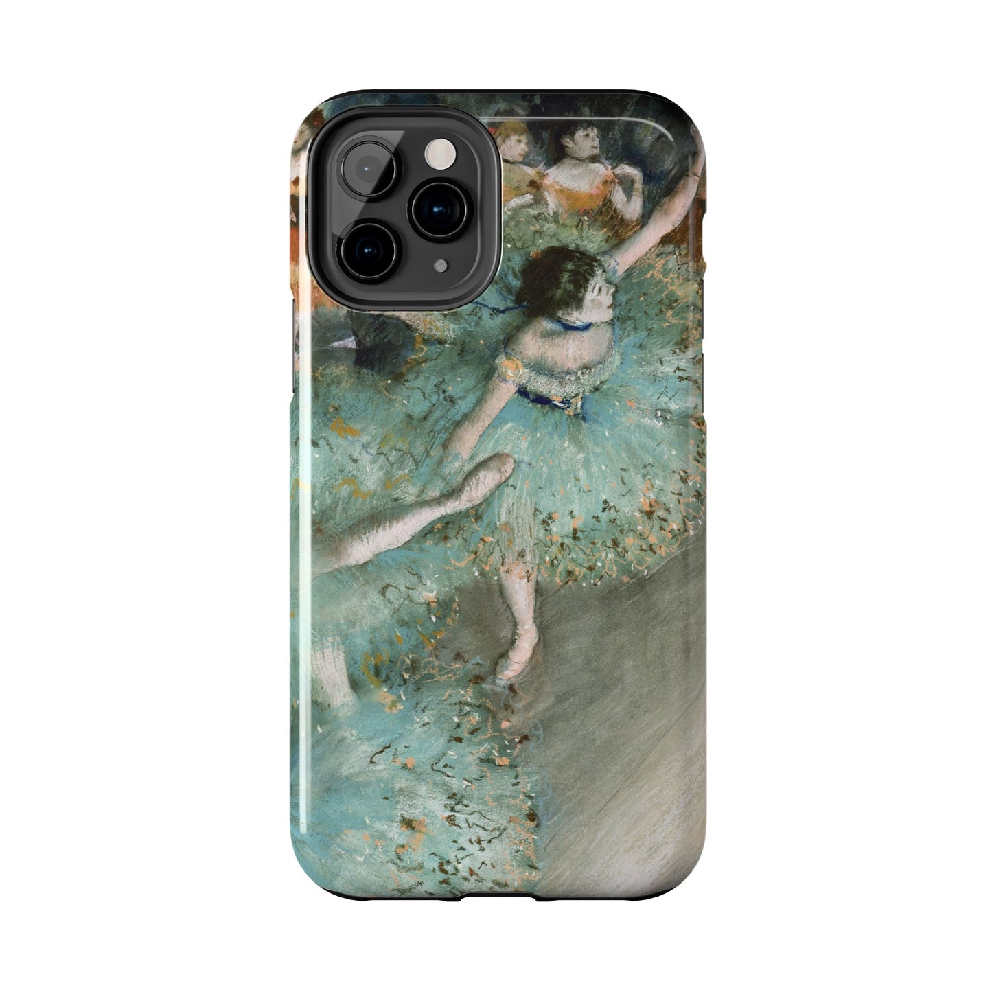 The Green Dancers by Edgar Degas - Tough Phone Case