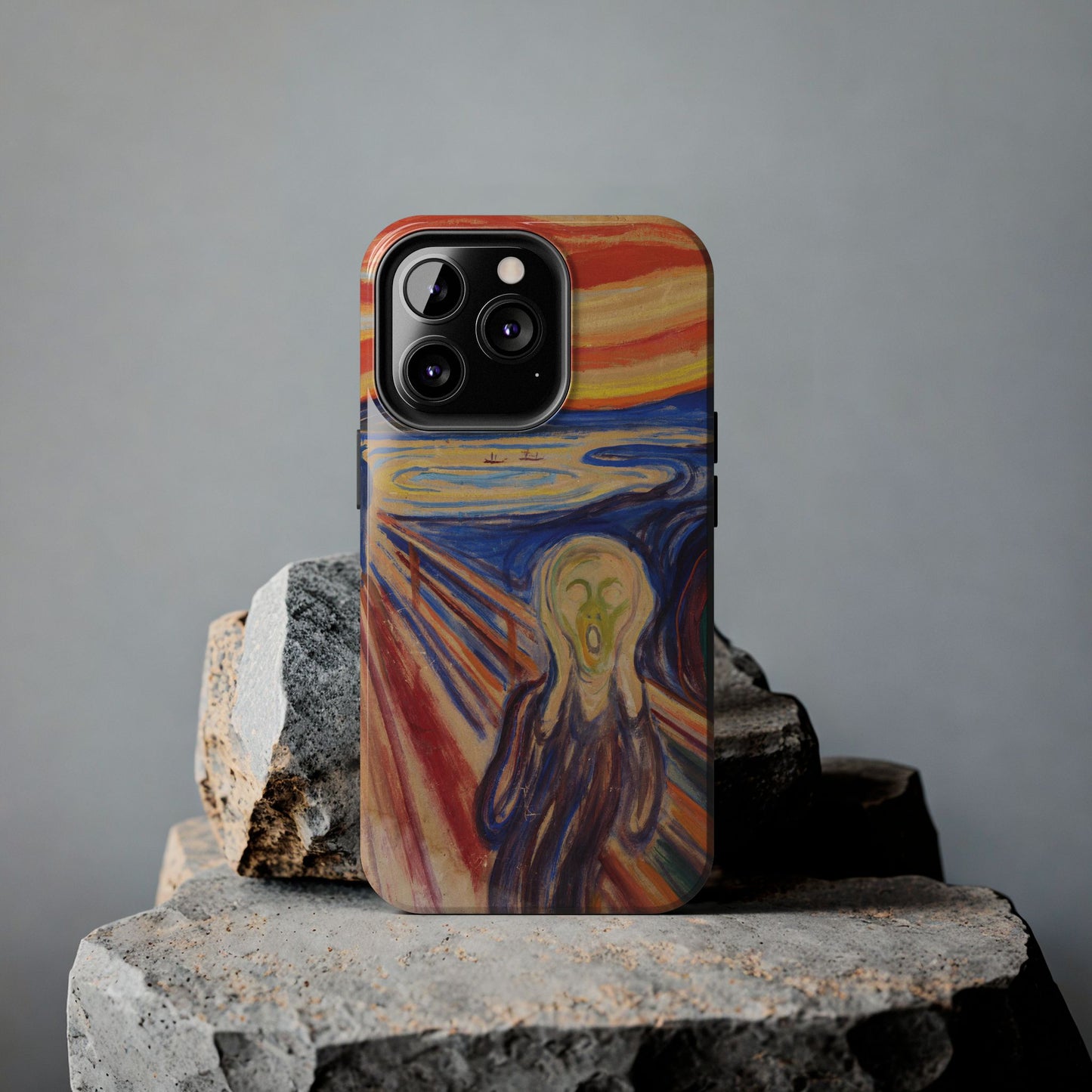 The Scream by Edvard Munch - Tough Phone Case