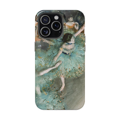 The Green Dancers by Edgar Degas - Magnetic Tough Phone