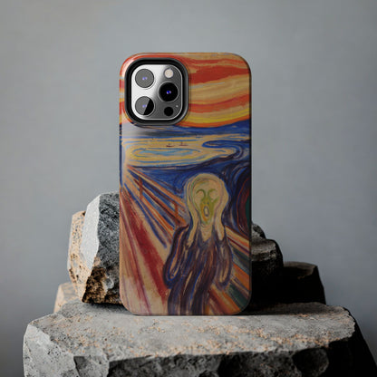 The Scream by Edvard Munch - Tough Phone Case