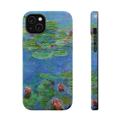 Water Lilies by Claude Monet - Magnetic Tough Phone Case