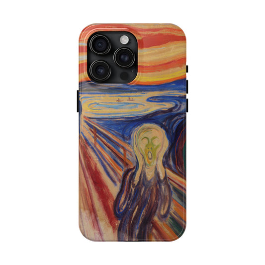 The Scream by Edvard Munch - Tough Phone Case