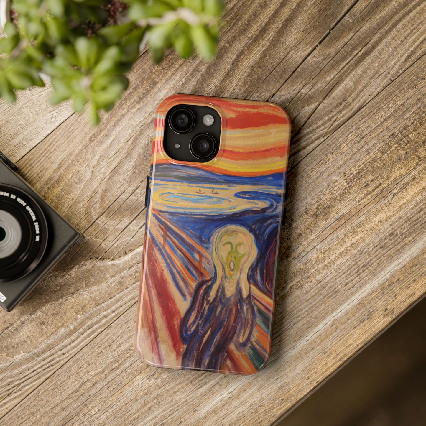 The Scream by Edvard Munch - Tough Phone Case