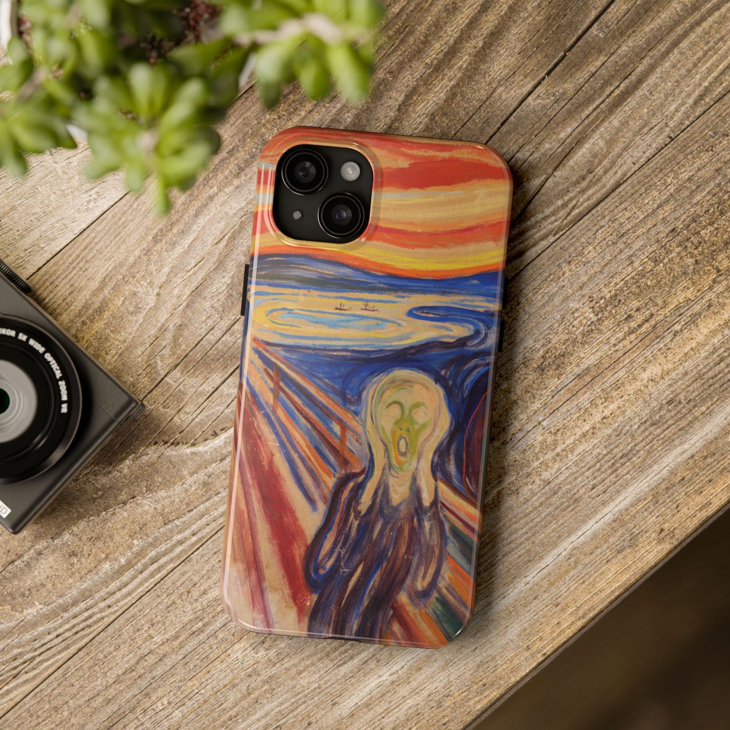 The Scream by Edvard Munch - Tough Phone Case