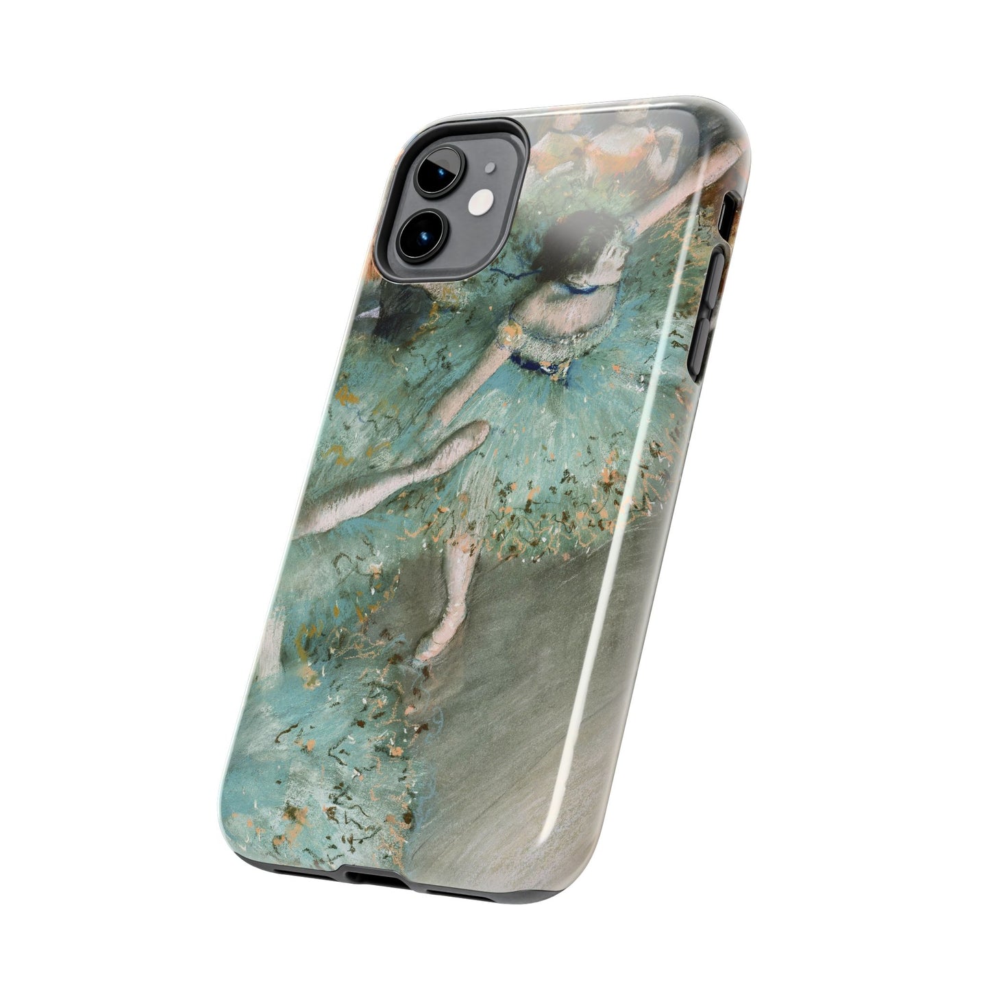 The Green Dancers by Edgar Degas - Tough Phone Case