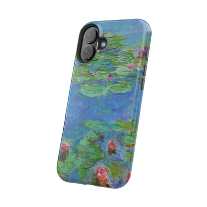 Water Lilies by Claude Monet - Magnetic Tough Phone Case