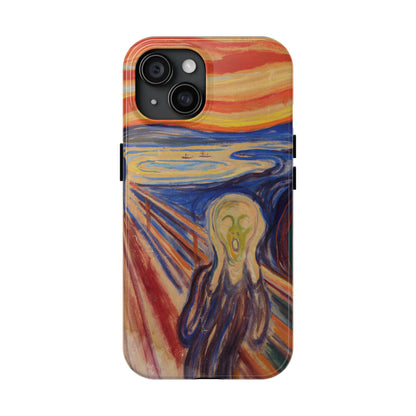 The Scream by Edvard Munch - Tough Phone Case