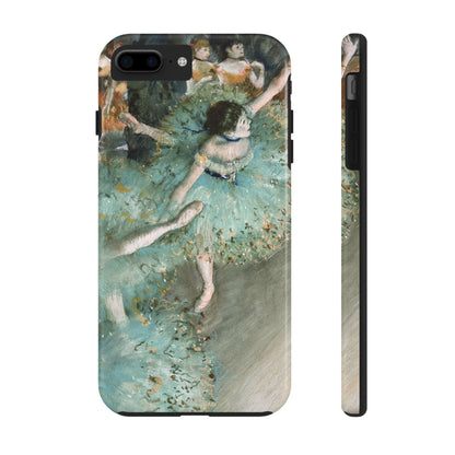 The Green Dancers by Edgar Degas - Tough Phone Case