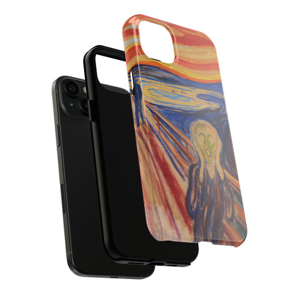 The Scream by Edvard Munch - Tough Phone Case