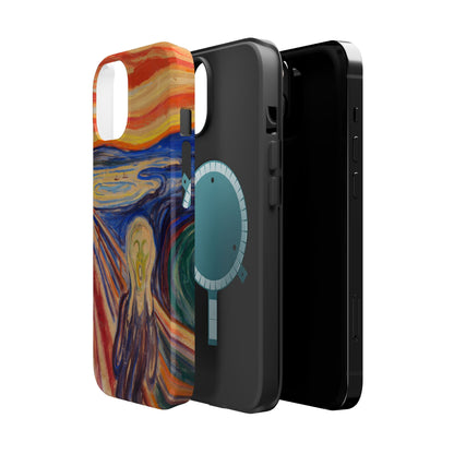 The Scream by Edvard Munch - Magnetic Tough Phone Case