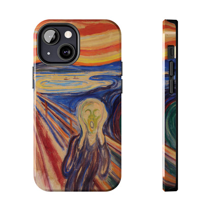 The Scream by Edvard Munch - Tough Phone Case