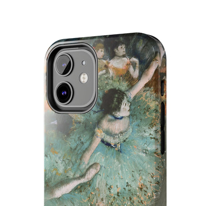 The Green Dancers by Edgar Degas - Tough Phone Case