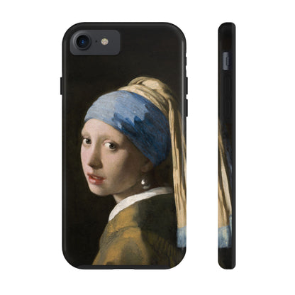 Girl with a Pearl Earring by Johannes Vermeer - Tough Phone Case