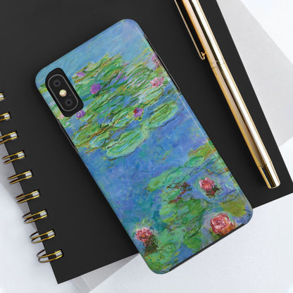 Water Lilies by Claude Monet - Tough Phone Case