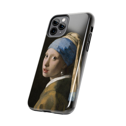 Girl with a Pearl Earring by Johannes Vermeer - Tough Phone Case