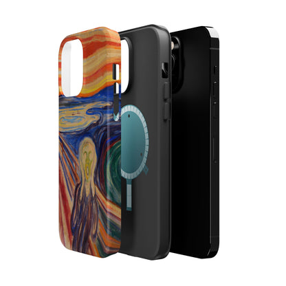 The Scream by Edvard Munch - Magnetic Tough Phone Case