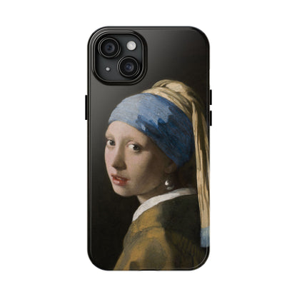 Girl with a Pearl Earring by Johannes Vermeer - Tough Phone Case