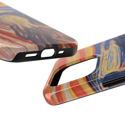 The Scream by Edvard Munch - Tough Phone Case